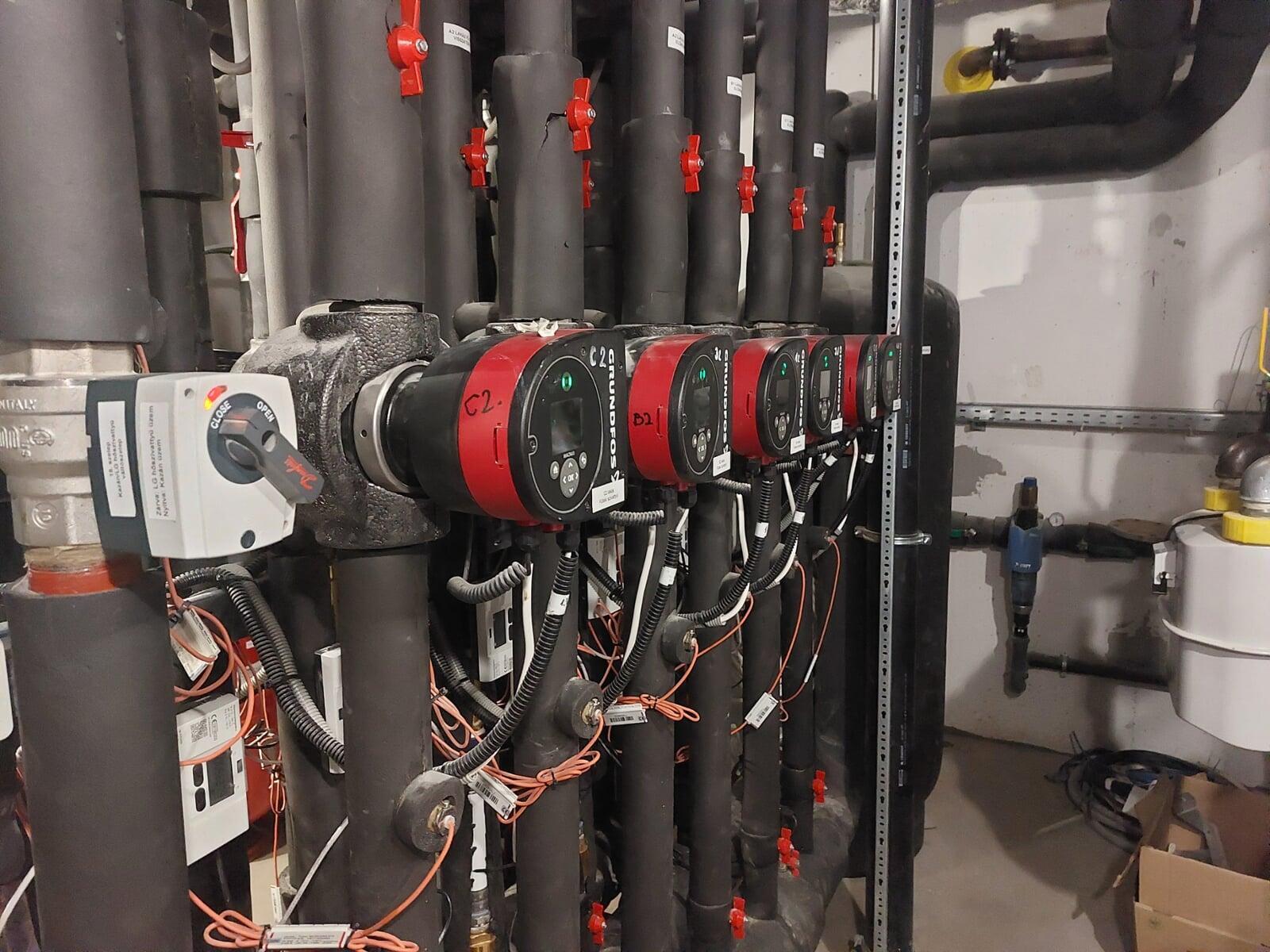 Budapest , Hangya utca, 6 lakásos Társasház Központi Gépészeti Vezérlése